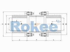 RLAD Double Diaphragm Couplings,RLAD Standard Double Diaphragm Coupling