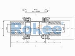 RLQA Diaphragm Couplings,RLQA No Flange Quick Installation Metal Diaphragm Coupling