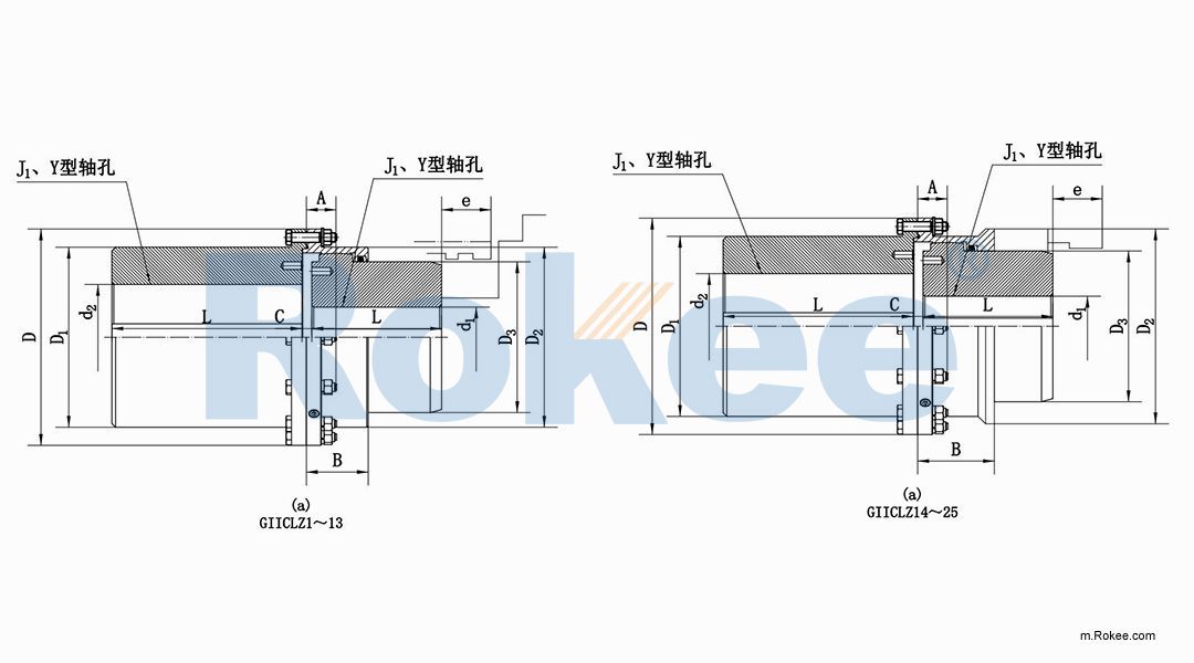 GIICLZ Drum Gear Coupling