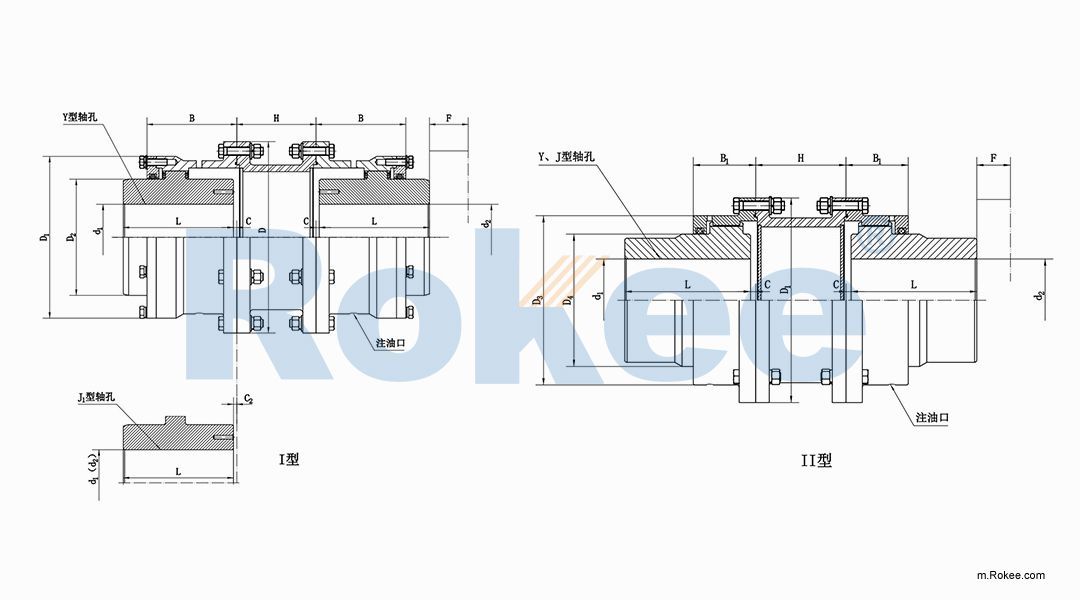 WGT Drum Gear Coupling